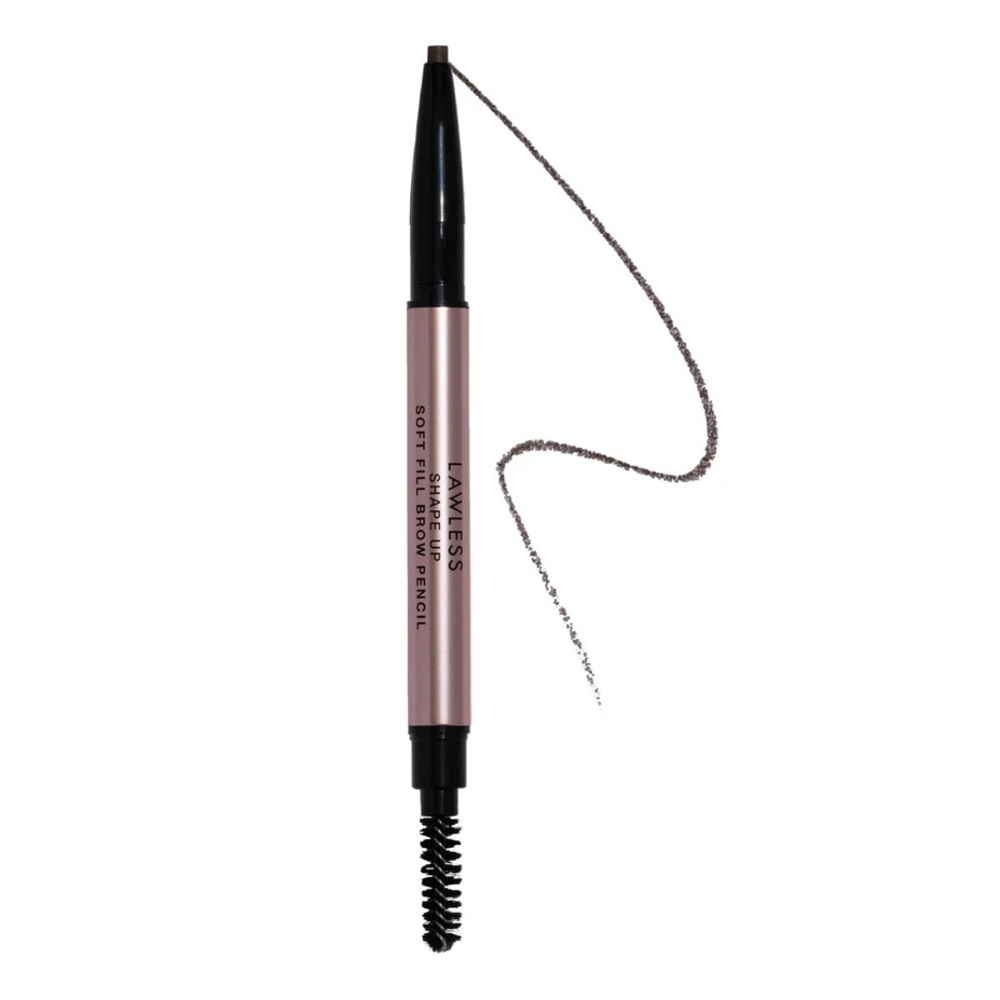 LAWLESS shape up soft brow pencil in cacao NIB NWT